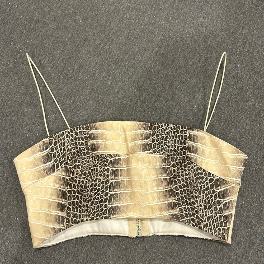 I AM GIA - SnakeSkin Mini Tank Size S